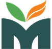 M monogram — client logo